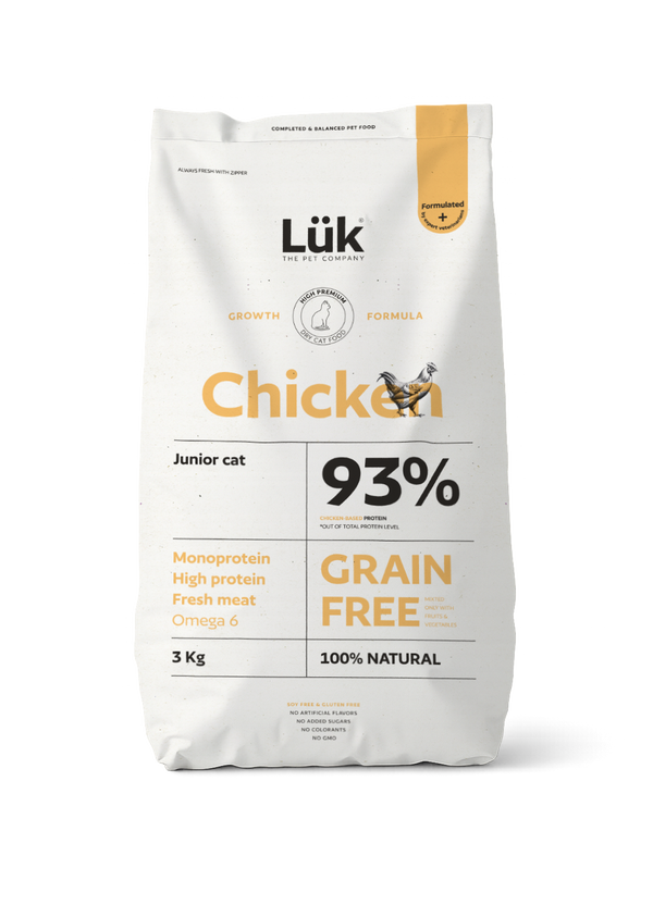 Dry Food CAT JUNIOR GRAIN FREE CHICKEN 3 KG