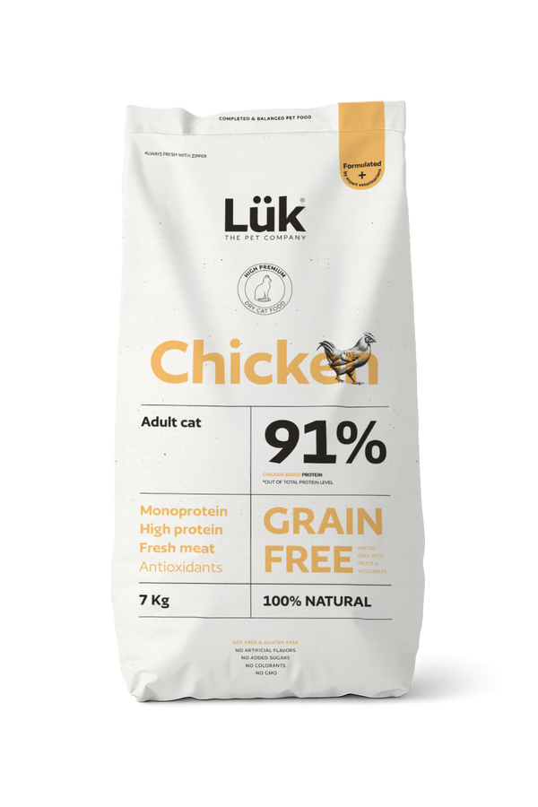 Dry Food CAT ADULT GRAIN FREE CHICKEN 7KG