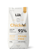 Lük Junior Chicken Grain Free 12kg