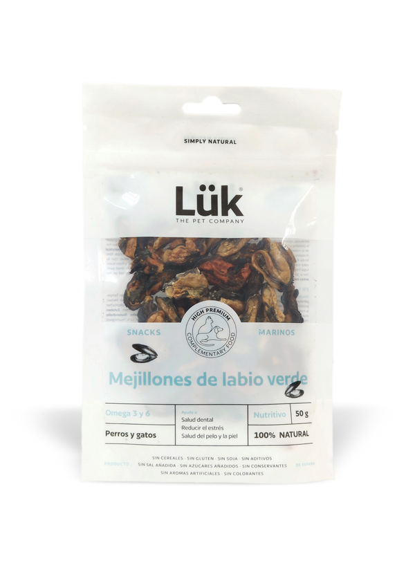 Mejillones de labio verde
